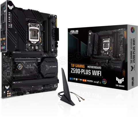 Photo de Carte Mère Asus Tuf Gaming Z590-Plus WiFi (Intel LGA 1200)