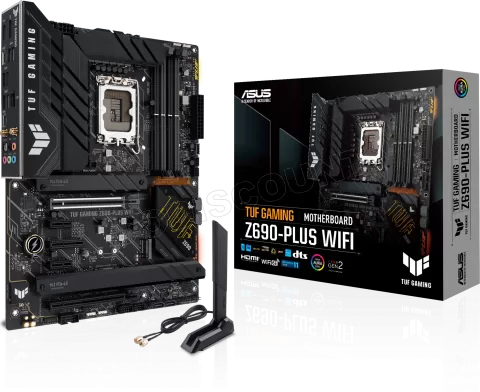 Photo de Carte Mère Asus Tuf Gaming Z690-Plus WiFi DDR5 (Intel LGA 1700)