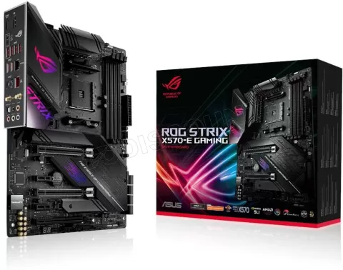 Photo de Carte Mère Asus X570-E Rog Strix Gaming (AM4)
