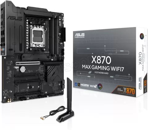 Photo de Carte Mère Asus X870 Max Gaming WiFi7 (AM5)
