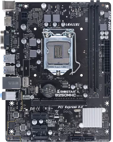 Photo de Carte Mère Biostar B250MHC (Intel LGA 1151) Micro ATX