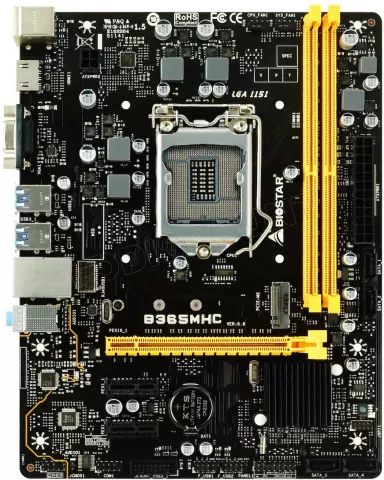 Photo de Carte Mère Biostar B365MHC (Intel LGA 1151) Micro ATX