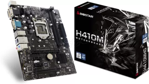 Photo de Carte Mère Biostar H410MH (Intel LGA 1200) Micro ATX