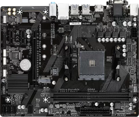 Photo de Carte Mère Gigabyte A320M-S2H (AM4) Micro ATX