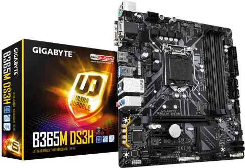 Photo de Carte Mère Gigabyte B365M-DS3H (Intel LGA 1151 v2) Micro ATX