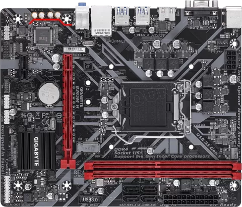 Photo de Carte Mère Gigabyte B365M H (Intel LGA 1151 v2) Micro ATX