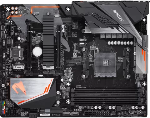 Photo de Carte Mère Gigabyte B450 Aorus Elite (AM4)