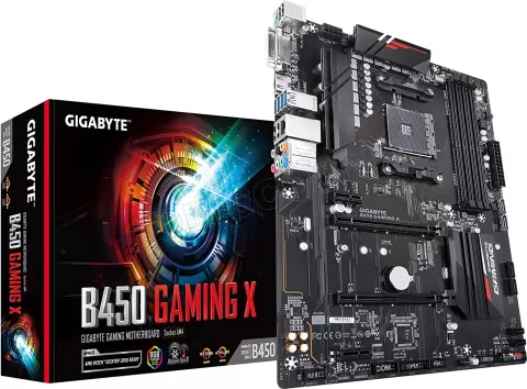 Photo de Carte Mère Gigabyte B450 Gaming X (AM4)