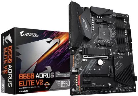 Photo de Carte Mère Gigabyte B550 Aorus Elite (AM4)