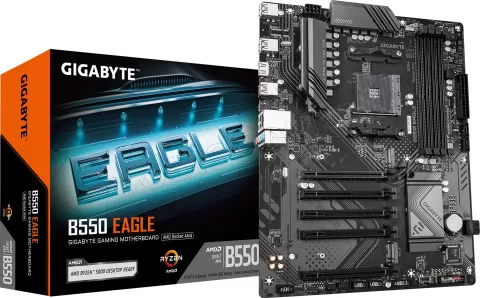 Photo de Carte Mère Gigabyte B550 Eagle (AMD AM4)