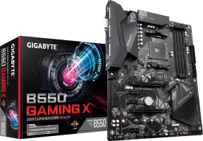 Photo de Carte Mère Gigabyte B550 Gaming X (AM4)