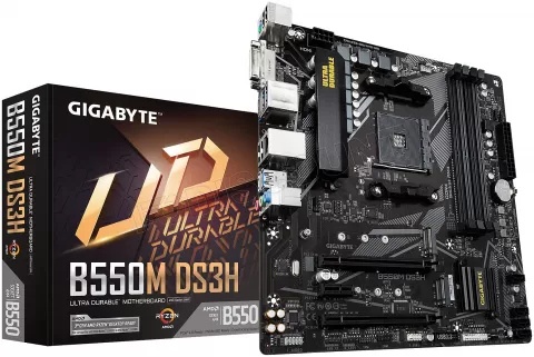 Photo de Carte Mère Gigabyte B550M DS3H (AM4) Micro ATX