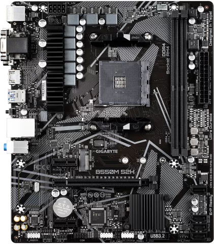 Photo de Carte Mère Gigabyte B550M S2H (AM4) Micro ATX