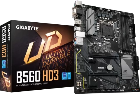 Photo de Carte Mère Gigabyte B560 HD3 (Intel LGA 1200)