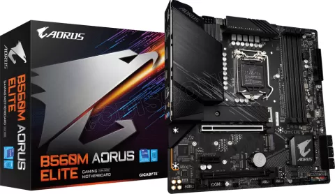 Photo de Carte Mère Gigabyte B560M Aorus Elite (Intel LGA 1200) Micro ATX