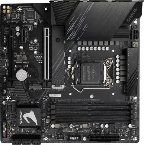 Photo de Carte Mère Gigabyte B560M Aorus Elite (Intel LGA 1200) Micro ATX