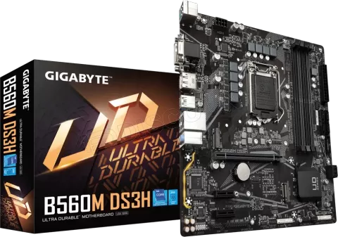 Photo de Carte Mère Gigabyte B560M DS3H (Intel LGA 1200) Micro ATX