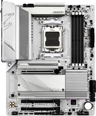 Photo de Carte Mère Gigabyte B650 Aorus Elite AX Ice (AM5)
