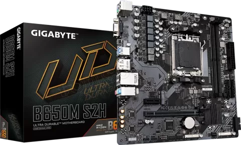 Photo de Carte Mère Gigabyte B650M S2H (AM5) Micro ATX