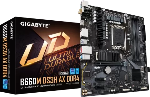 Photo de Carte Mère Gigabyte B660M DS3H AX (Intel LGA 1700) Micro ATX