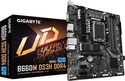 Photo de Carte Mère Gigabyte B660M DS3H (Intel LGA 1700) Micro ATX