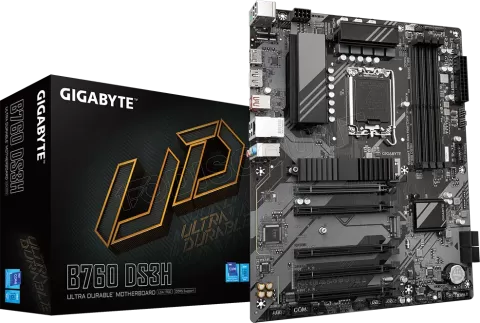 Photo de Carte Mère Gigabyte B760 DS3H DDR5 (Intel LGA 1700)