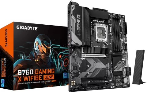 Photo de Carte Mère Gigabyte B760 Gaming X WiFi6E Gen5 (Intel LGA 1700)