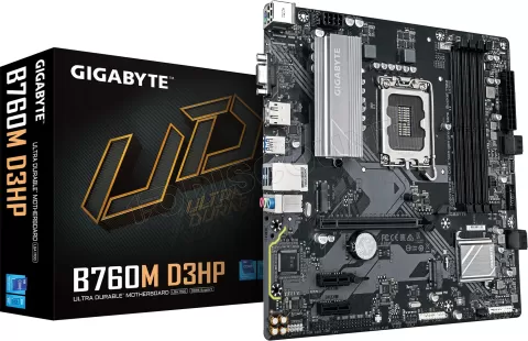 Photo de Carte Mère Gigabyte B760M D3HP (Intel LGA 1700) Micro ATX