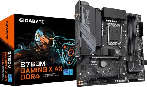 Photo de Carte Mère Gigabyte B760M Gaming X AX DDR4 (Intel LGA 1700) Micro ATX