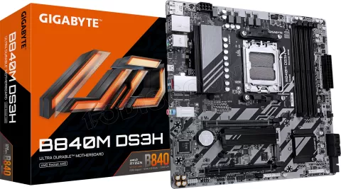 Photo de Carte Mère Gigabyte B840M DS3H (AM5) Micro ATX