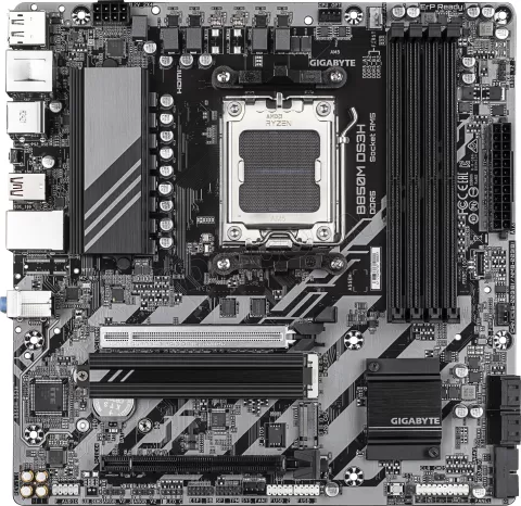 Photo de Carte Mère Gigabyte B850M DS3H (AM5) Micro ATX