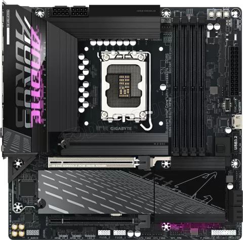 Photo de Carte Mère Gigabyte B860M Aorus Elite WiFi6E (Intel LGA 1851) Micro ATX