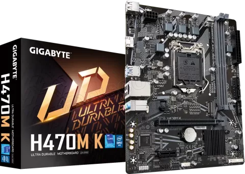 Photo de Carte Mère Gigabyte H470M K (Intel LGA 1200) Micro ATX