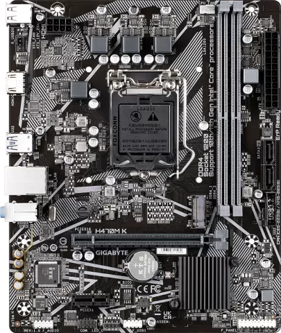 Photo de Carte Mère Gigabyte H470M K (Intel LGA 1200) Micro ATX