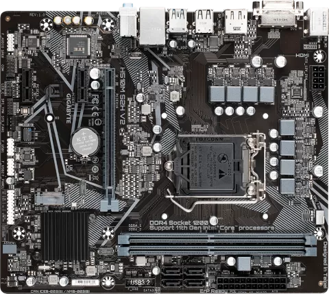 Photo de Carte Mère Gigabyte H510M S2H V2 (Intel LGA 1200) Micro ATX