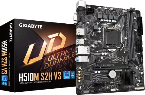 Photo de Carte Mère Gigabyte H510M S2H V3 (Intel LGA 1200) Micro ATX