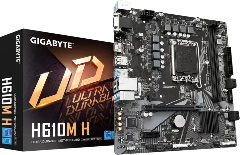 Photo de Carte Mère Gigabyte H610M H DDR5 (Intel LGA 1700) Micro ATX