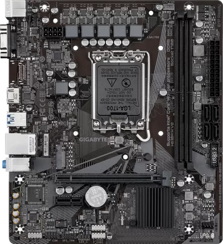 Photo de Carte Mère Gigabyte H610M H V2 DDR5 (Intel LGA 1700) Micro ATX