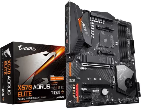 Photo de Carte Mère Gigabyte X570 Aorus Elite (AM4)