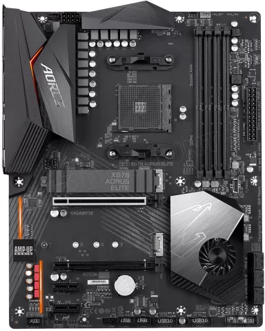 Photo de Carte Mère Gigabyte X570 Aorus Elite (AM4)