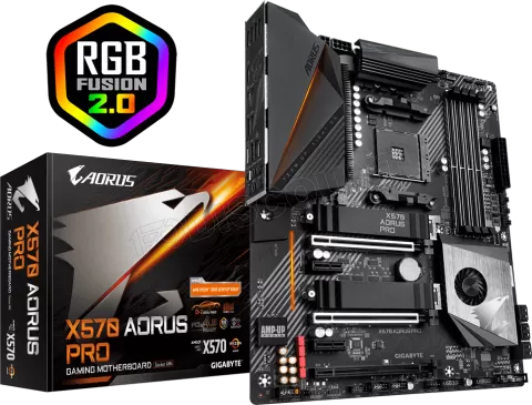 Photo de Carte Mère Gigabyte X570 Aorus Pro (AM4)