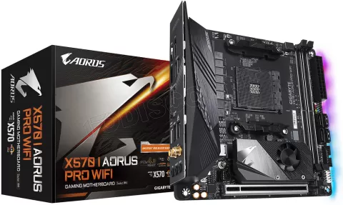Photo de Carte Mère Gigabyte X570I Aorus Pro Wifi (AM4) Mini ITX