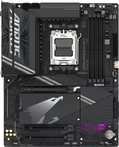 Photo de Carte Mère Gigabyte X870 Aorus Elite WiFi7 (AMD AM5)