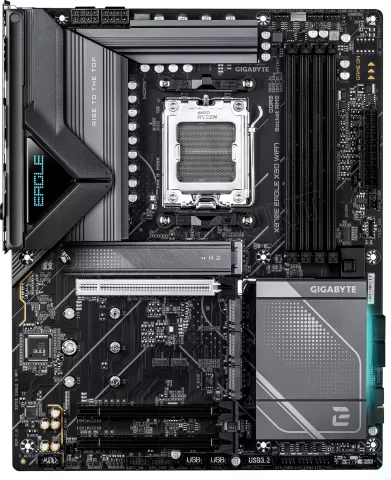 Photo de Carte Mère Gigabyte X870E Eagle X3D WiFi7 (AM5)