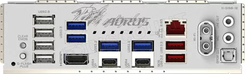 Photo de Carte mère Gigabyte X870M Aorus Elite WiFi7 Ice (AM5) Micro ATX