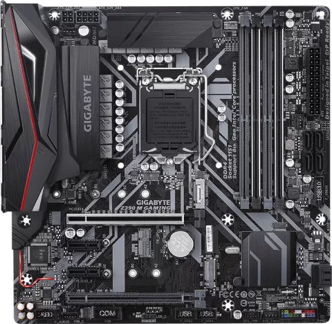 Photo de Carte Mère Gigabyte Z390M Gaming (Intel LGA 1151 v2) Micro ATX
