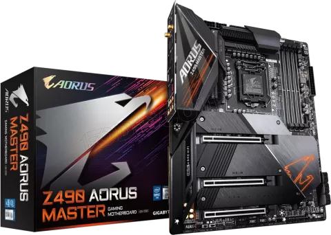 Photo de Carte Mère Gigabyte Z490 Aorus Master (Intel LGA 1200)