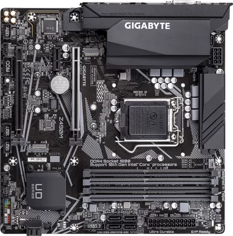 Photo de Carte Mère Gigabyte Z490M (Intel LGA 1200) Micro ATX