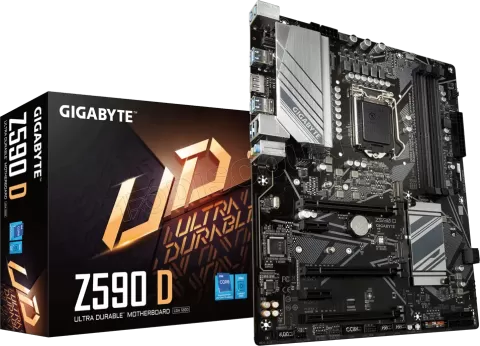 Photo de Carte Mère Gigabyte Z590 D (Intel LGA 1200)