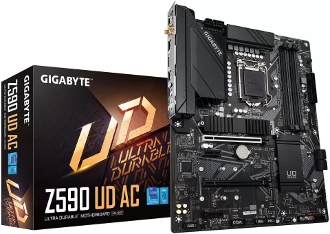 Photo de Carte Mère Gigabyte Z590 UD AC (Intel LGA 1200)